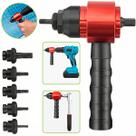 Rebitadeira Rebitador Adaptador Rebite Rosca Parafusadeira Furadeira ou Manual M3/M4/M5/M6/M8