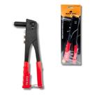 Rebitador Manual Profissional 9.5 Pol para Aplicação de Rebites com Chave Integrada Preto Black Bull