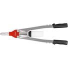 Rebitador manual tipo alavanca para rebites de até 6,4 mm