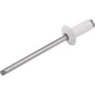 Rebite Alumínio Branco 4,0x12mm 412 com 1000 peças - Vonder Rebite Alumínio Branco 4,0x12mm 412 com 1000 peças - Vonder