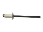 Rebite Branco R408 40 Pçs Rebitop