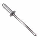 Rebite de Repuxo em Alumínio de 3 x 10 mm - 100 unidades Rebite de Repuxo em Alumínio de 3 x 10 mm - 100 unidades