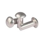 Rebite Maciço Cabeça Redonda De Aluminio 5/32 X 11 Rebite Maciço Cabeça Redonda De Aluminio 5/32 X 11