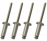Rebite Pop 3 x 10 mm = Aluminio 310 Maciço 1000 pcs - New-fix