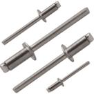 Rebite Pop De Repuxo arrebite 316 A2 3.2x16 Inox C/ 250 pçs
