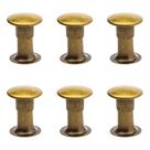 Rebite Porta Chave Rebite N 5 Decoração 200 Peças + Pregos