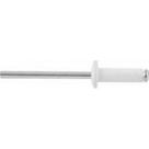 Rebite Rebitop Aluminio Branco Repuxo R-316 Milheiro