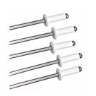 REBITE REPUXO 408 4,0x8 ALUMINIO BRANCO PCT C/100 PCS