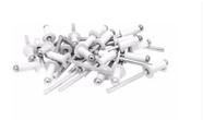 REBITE REPUXO 410 - 4,0x10 - ALUMINIO BRANCO - PCT C/100 PCS