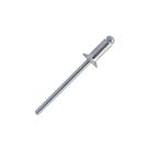 REBITE REPUXO ESCAREADA 312 KS 3,2x12 ALUMINIO BRILHANTE PCT C/100 PCS NEW-FIX