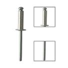 Rebites De Repuxo Aluminio 3.2 X 10mm 50 Pçs