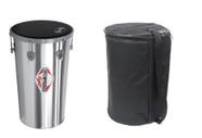 Rebolo Contemporânea Light 1224LT 10"x45 Conico alumínio Com Capa