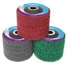 Rebolo de polimento de disco de fibra de nylon, conjunto de 15 unidades