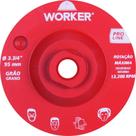 Rebolo Diamantado Liso 95mm M14 Grão 180 Worker Rebolo Diamantado Liso 95mm M14 Grão 180 Worker