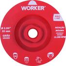 Rebolo Diamantado Liso 95mm M14 Grão 60 Worker 13.200rpm Rebolo Diamantado Liso 95mm M14 Grão 60 Worker 13.200rpm