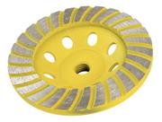 Rebolo Diamantado Turbo 115mm M14 Desbaste Esmerilhadeira