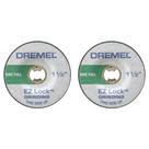 Rebolo Dremel EZ541GR Óxido de alumínio (2 peças)