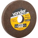 Rebolo Reto 6" x 3/4" Grão 46 Marrom Vonder Plus OstenVonder