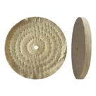 Rebolo Roda Polimento Algodão Cru 200x13mm RCAL11.1