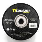Rebolo Tipo Copo Cônico 100x50mm Rosca M14 GR 120 da Titanium Platina Rebolo Tipo Copo Cônico 100x50mm Rosca M14 GR 120 da Titanium Platina