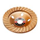 Rebolo turbo, diamantado, rosca m14, 125mm, 1pc // mtx