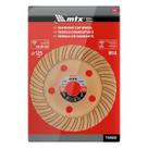 Rebolo Turbo Diamantado Rosca M14 125mm MTX