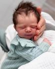 Reborn Baby Doll Anano 46cm Realista Recém-Nascida Dormindo Reborn Baby Doll Anano 46cm Realista Recém-Nascida Dormindo