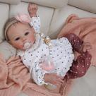 Reborn Baby Doll KSBD Realistic Realistic Newborn Girl 45 cm Reborn Baby Doll KSBD Realistic Realistic Newborn Girl 45 cm