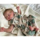 Reborn Baby Doll WOOROY Realistic Boy, corpo de vinil completo de 45 cm