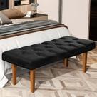 Recamier Banco Paris Para Cama Casal 130cm Suede Pavia Decorativo Recamier Banco Paris Para Cama Casal 130cm Suede Pavia Decorativo