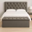 Recamier Bau Estofado Casal King Padrão Anita 195 cm Veludo