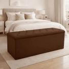 Recamier Bau Estofado Casal King Padrão Anita 195 cm Veludo