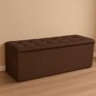 Recamier Bau Estofado Casal Queen Padrão Anita 160 cm Veludo