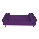 Recamier Baú Félix Queen Size 160 cm Suede - Amarena Móveis