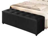 Recamier Baú Milão 150 cm Banco Moderno Puff Luxo Decoração Closet Quarto Sala Nicho Caixa Organizador Calçadeira Roupas Retangular Elegante