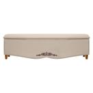 Recamier Baú Provençal 160cm para Cama Queen Linho