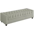 Recamier Calçadeira Bau 140 cm Pes MDF Parri Linho SL 76 Peer Recamier Calçadeira Bau 140 cm Pes MDF Parri Linho SL 76 Peer