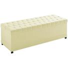 Recamier Calçadeira Bau 140 Cm Rodizios Madi Corano Tcs 350
