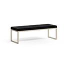Recamier Confort Tam Quenn 160 cm Base Prata Várias Cores - Datelli Design