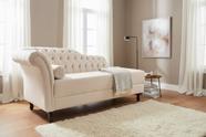 Recamier Decorativo Divã Styllus Lado Direito Bouclé Bege Recamier Decorativo Divã Styllus Lado Direito Bouclé Bege
