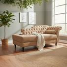 Recamier Decorativo Divã Styllus Lado Esquerdo Bouclé Amarelo Recamier Decorativo Divã Styllus Lado Esquerdo Bouclé Amarelo