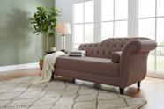 Recamier Decorativo Divã Styllus Lado Esquerdo Bouclé Capuccino Recamier Decorativo Divã Styllus Lado Esquerdo Bouclé Capuccino