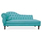 Recamier Divã Cancun 185cm com Capitonê - Direita Suede