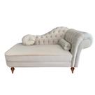 Recamier Divã Chaise Sofá Decorativo 1,6m Roma Sala de Estar Recamier Divã Chaise Sofá Decorativo 1,6m Roma Sala de Estar