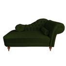 Recamier Divã Chaise Sofá Decorativo 1,6m Roma Sala de Estar