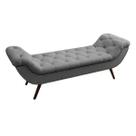 Recamier Divã Odessa P04 160 cm Suede - Doce Sonho Móveis