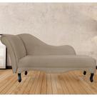 Recamier Divã Sofá Olivia Psicologia Consultório Suede Cappuccino - LM DECOR Recamier Divã Sofá Olivia Psicologia Consultório Suede Cappuccino - LM DECOR