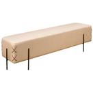 Recamier Eros Luxo Base Preto Castellar Móbile