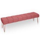 Recamier Estofada Casal Luxo Veludo