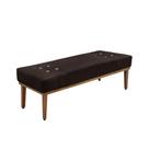 Recamier Genova 90 cm Luxo Suede com Madeira Maciça - SSX Multicoisas